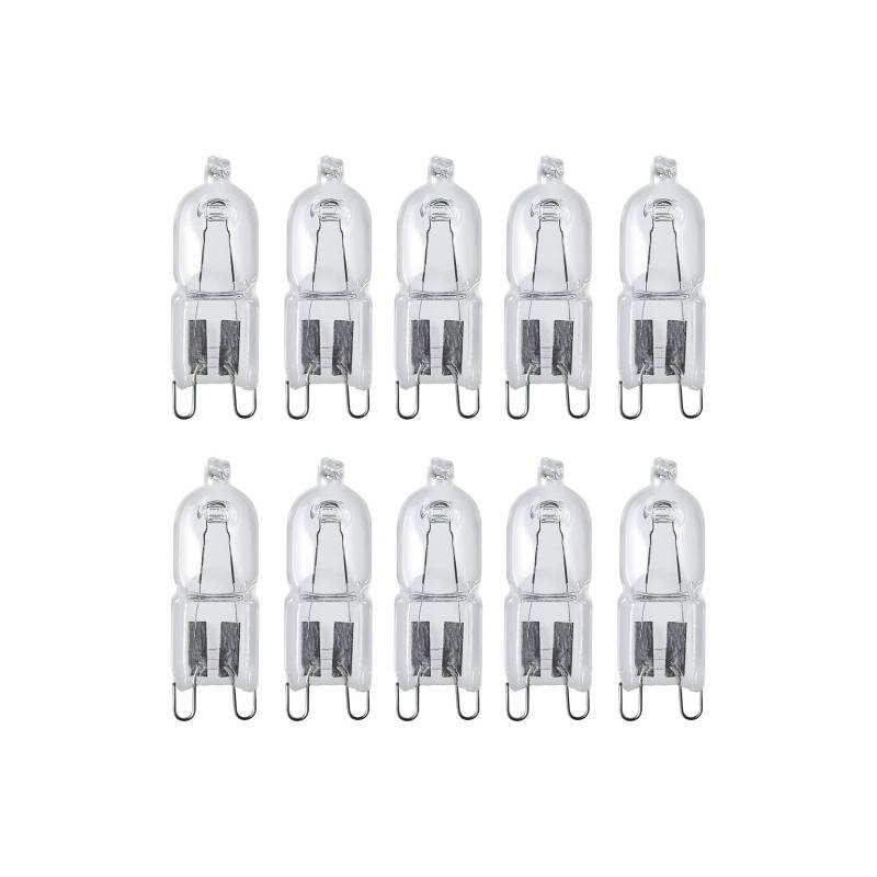 Halogen-Lampe Halopin G9 60W klar 2.000 h 10er-Set von Osram