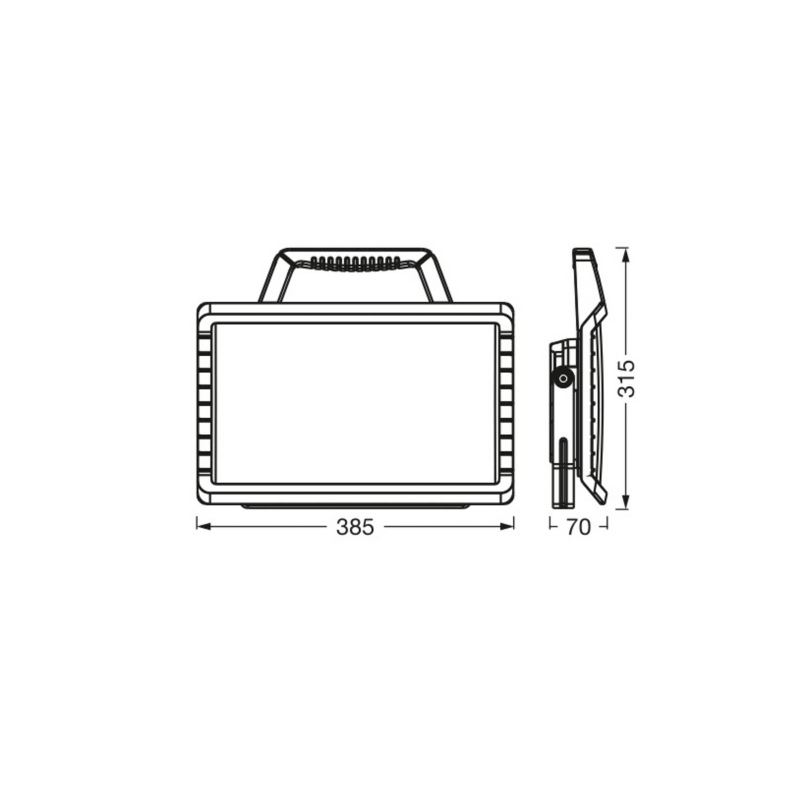 OSRAM LED-Akku-Arbeitslampe VALUE BATTERY, 26 W schwarz IP54 OSRAM LED-Akku-Arbeitslampe VALUE BATTERY, 26 W schwarz IP54 von Osram