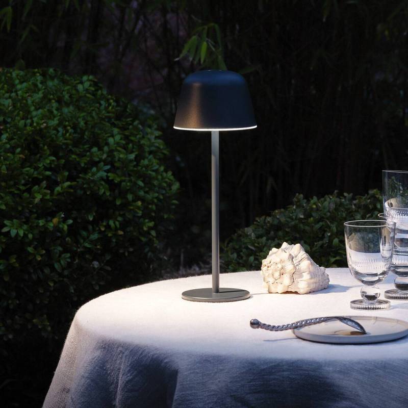 OSRAM LED-Akku-Tischlampe ENDURA STYLE grafit 30 cm IP44 CCT von Osram