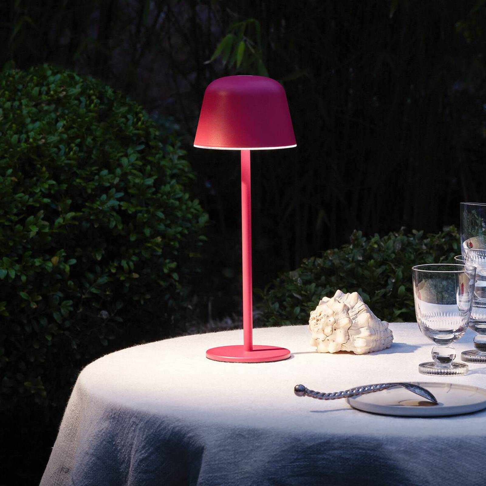 OSRAM LED-Akku-Tischlampe ENDURA STYLE magenta 30cm IP44 CCT OSRAM LED-Akku-Tischlampe ENDURA STYLE magenta 30cm IP44 CCT von Osram