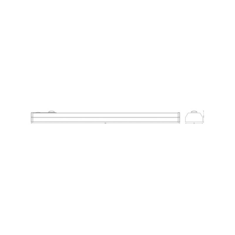 OSRAM LED-Akku-Unterbauleuchte LINEAR BACKLIGHT, 26 cm, weiß von Osram
