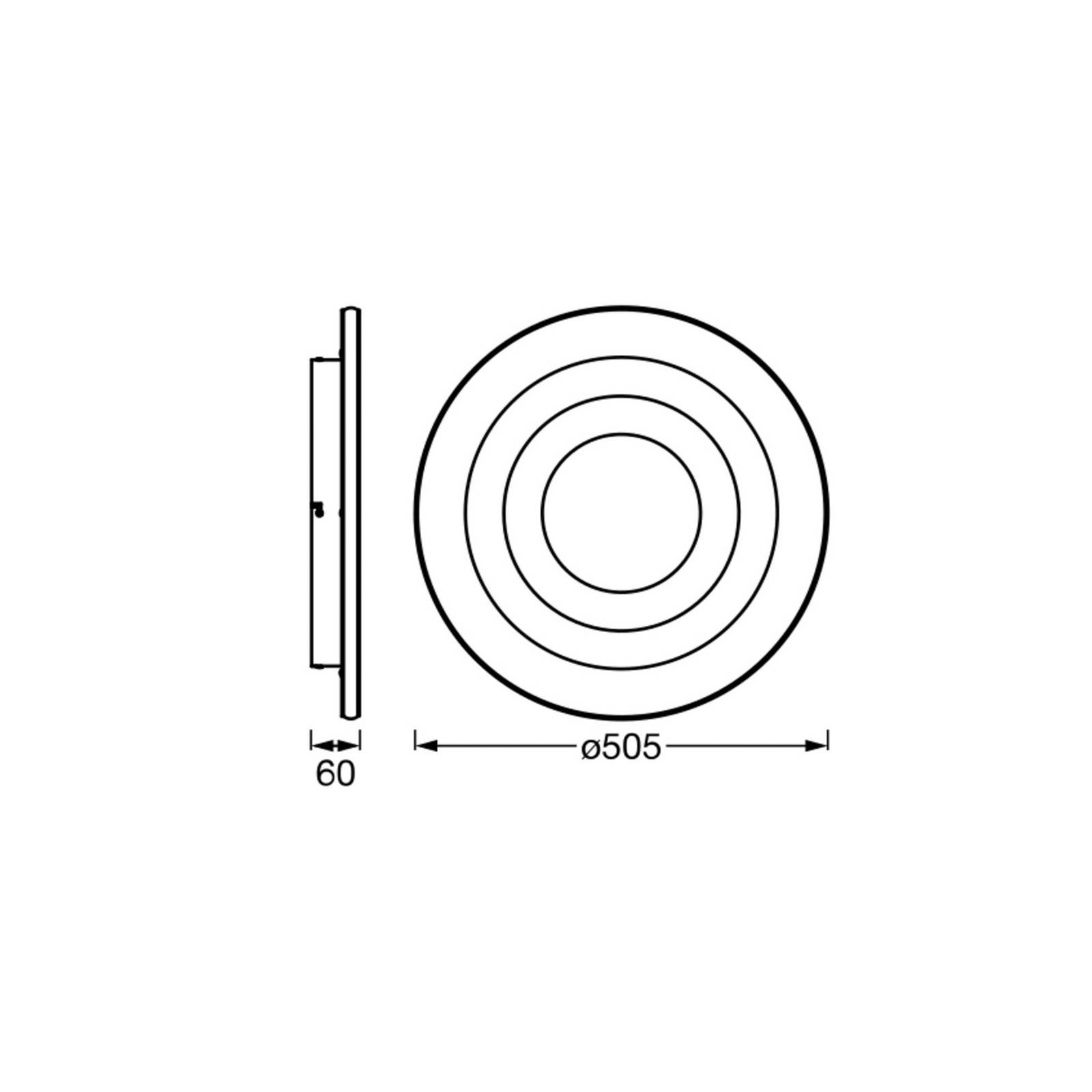 OSRAM LED-Deckenlampe ORBIS SPIRAL LOOP 51 cm weiß Sidelight OSRAM LED-Deckenlampe ORBIS SPIRAL LOOP 51 cm weiß Sidelight von Osram