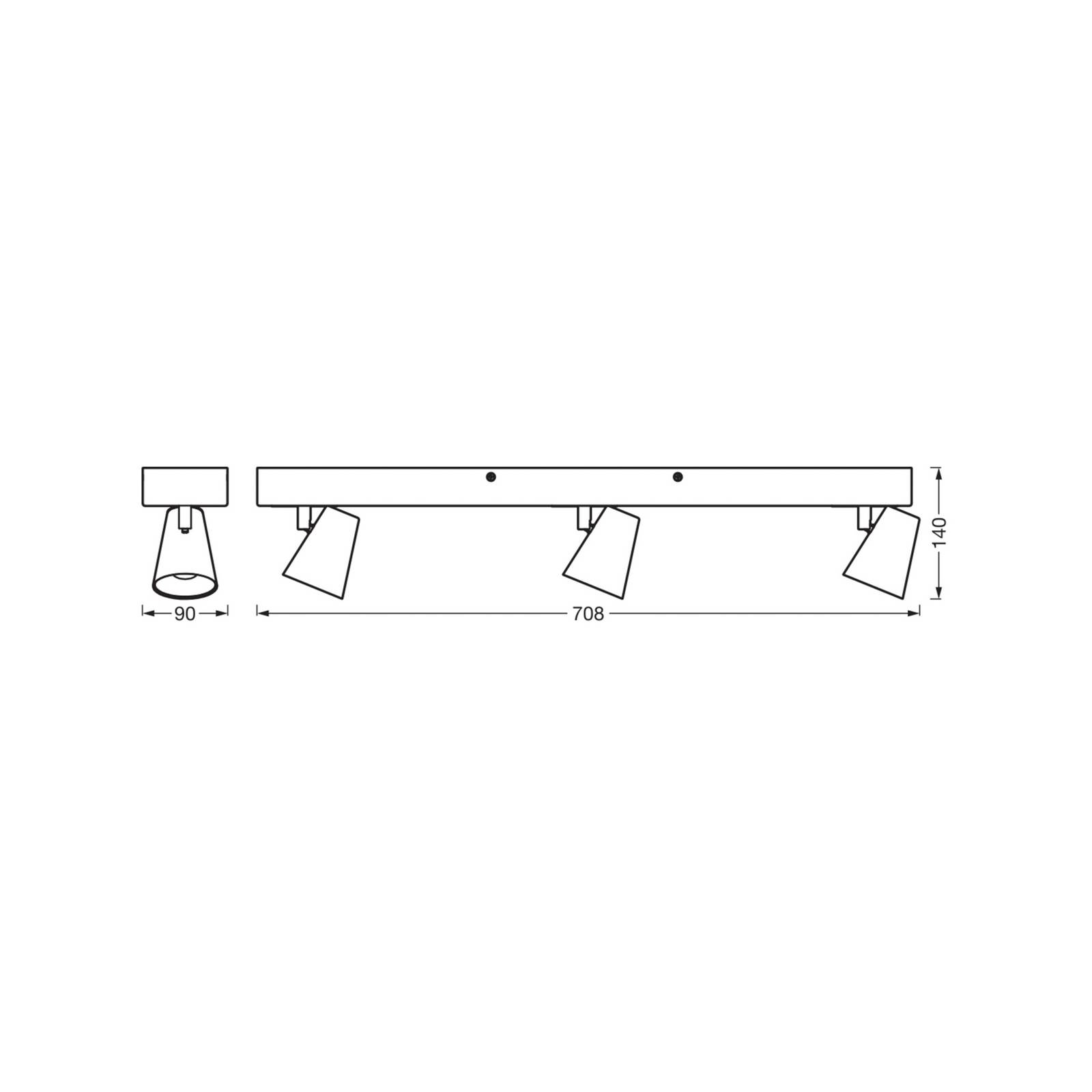 OSRAM LED-Deckenleuchte NEPTUNE CLICK-SELECT, 3 Spots, weiß OSRAM LED-Deckenleuchte NEPTUNE CLICK-SELECT, 3 Spots, weiß von Osram