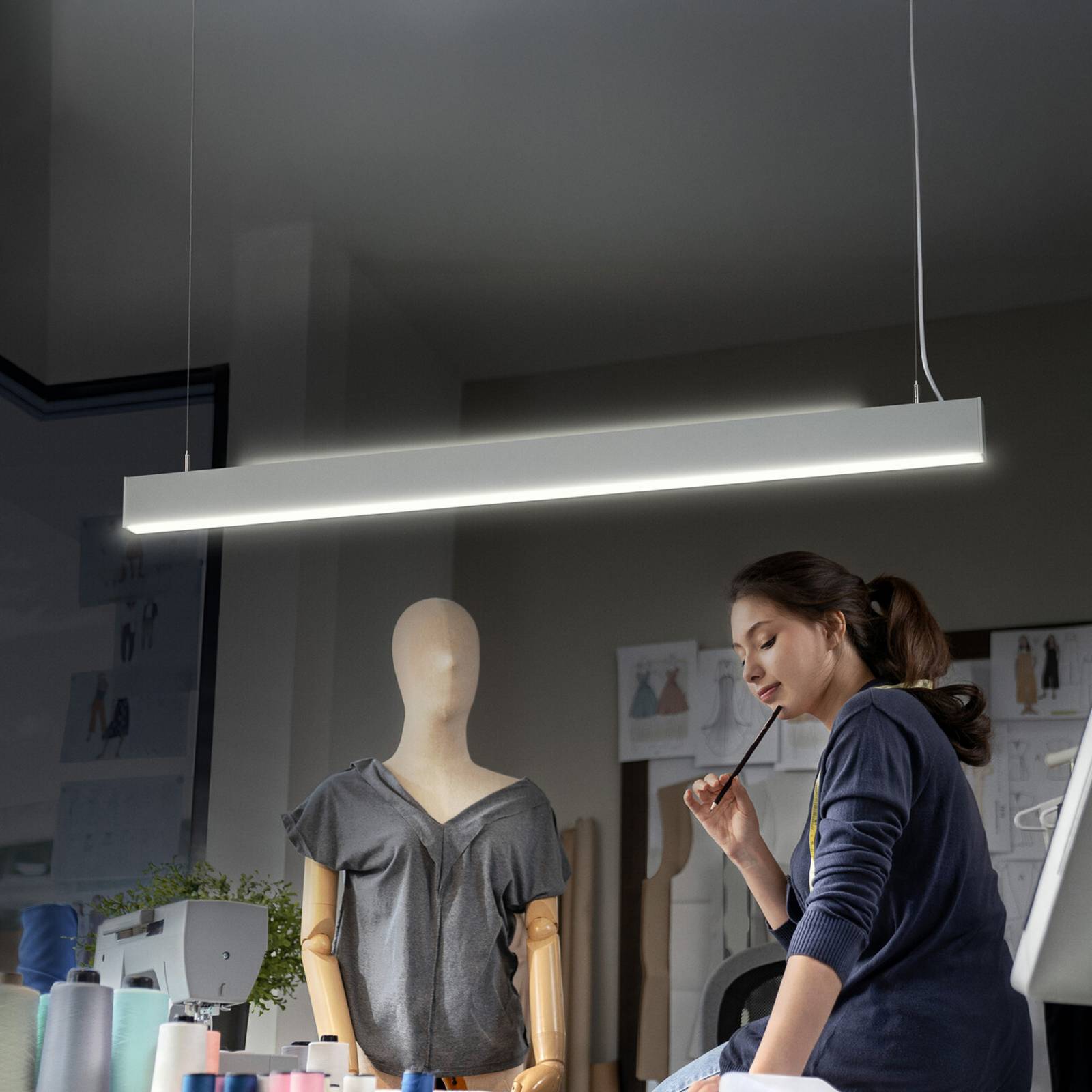 OSRAM LED-Hängelampe Office line Cuboid weiß 4.000 K DIM OSRAM LED-Hängelampe Office line Cuboid weiß 4.000 K DIM von Osram