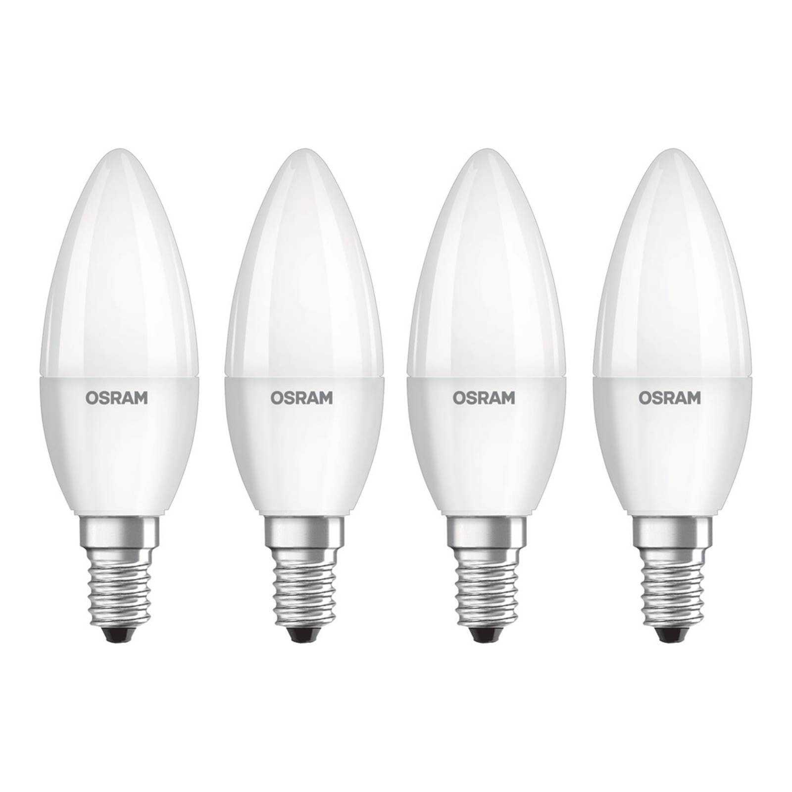 OSRAM LED-Kerze E14 Base Retro 4,9W 4er 4.000K OSRAM LED-Kerze E14 Base Retro 4,9W 4er 4.000K von Osram