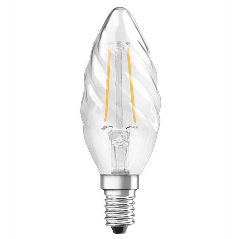 OSRAM LED-Kerzenlampe E142,5W 827 gedreht von Osram