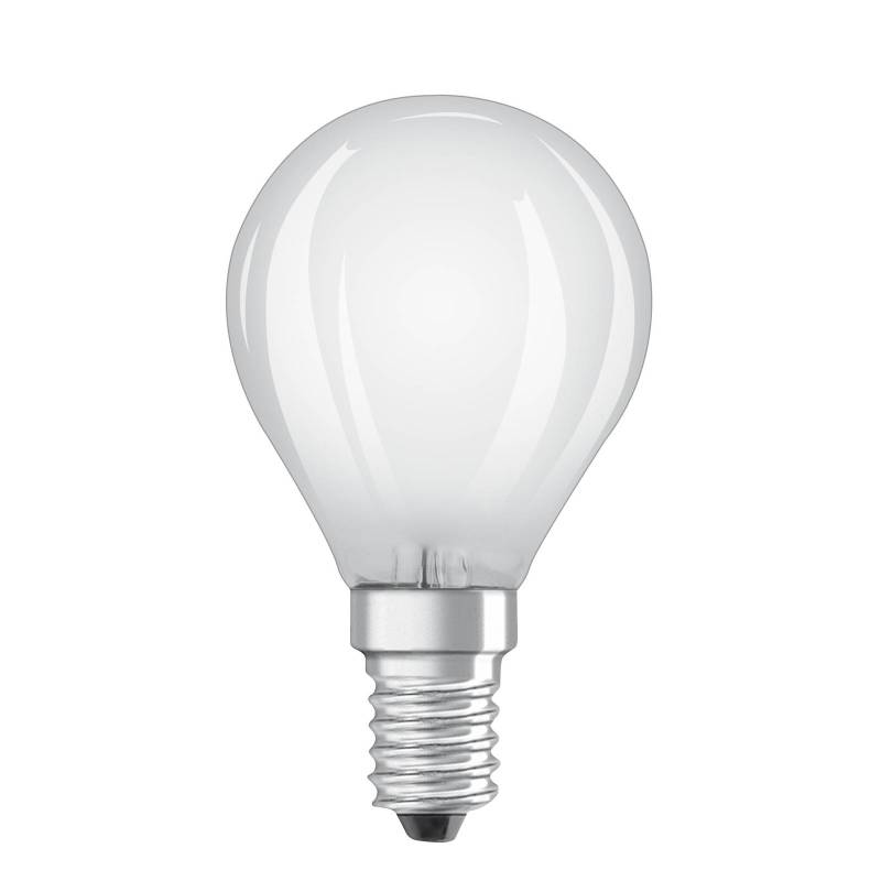 OSRAM LED-Lampe E14 4W Classic P 2.700K matt von Osram