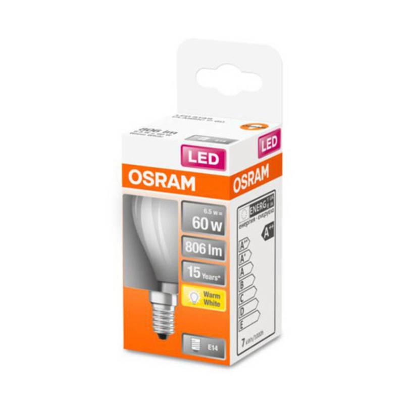 OSRAM LED-Lampe E14 5,5W Classic P 2.700K von Osram