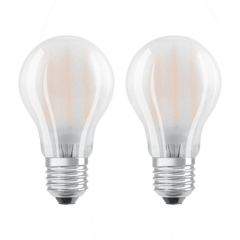 OSRAM LED-Lampe E27 6,5W warmweiß im 2er-Set von Osram