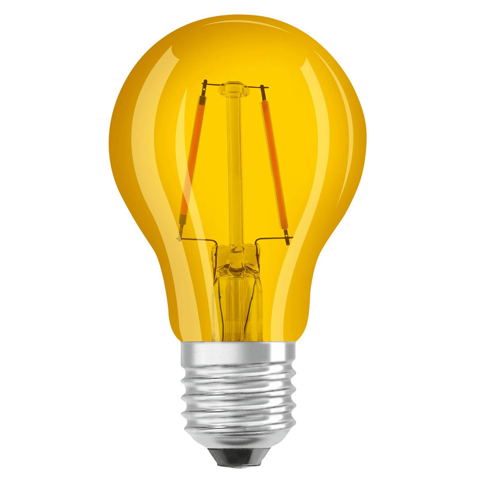 OSRAM LED-Lampe E27 Star Décor Cla A 2,5W, gelb von Osram