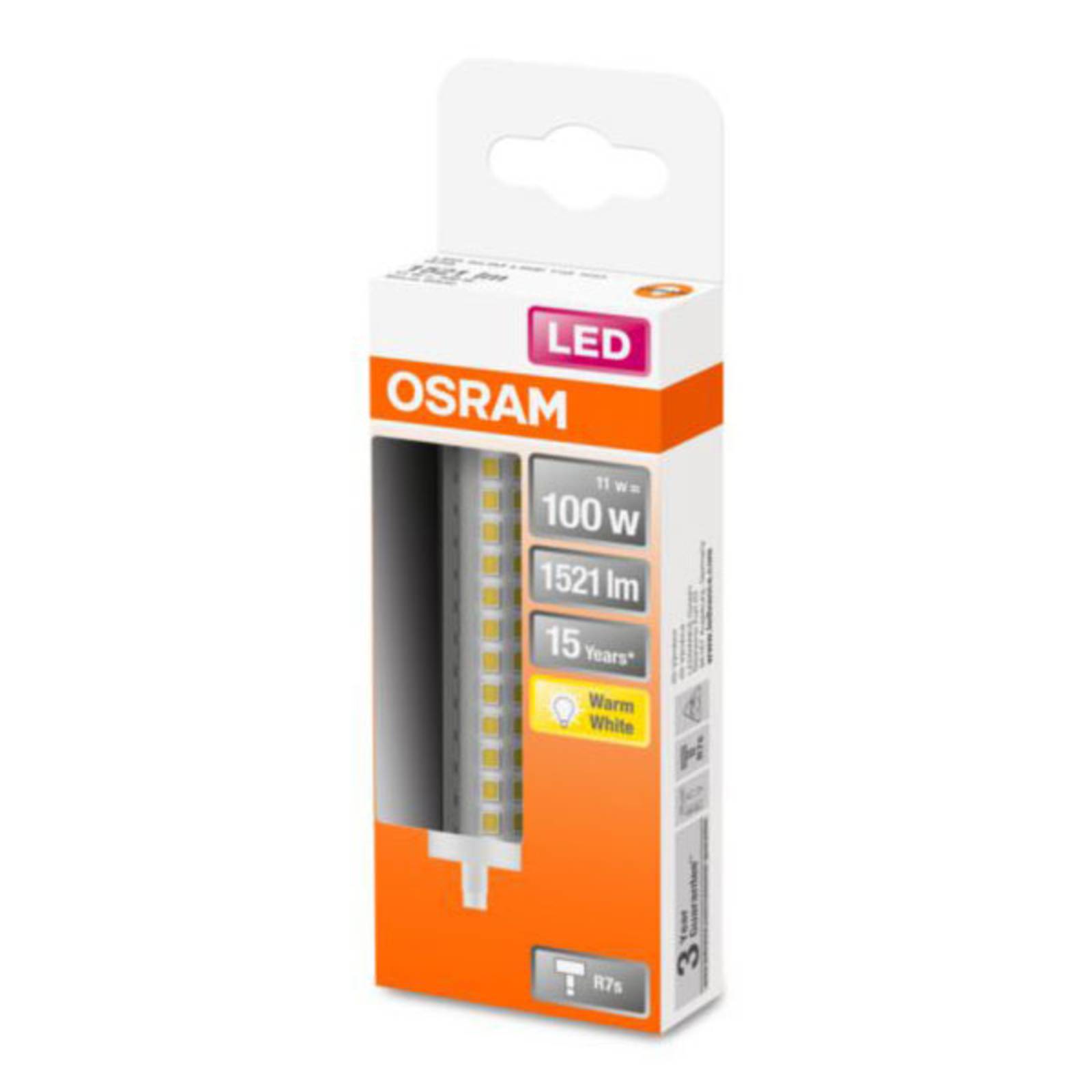 OSRAM LED-Lampe R7s 12W 2.700K von Osram