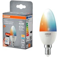OSRAM LED-Lampe SMART+ MATTER Classic B40 E14 4,9 W matt, 1 St. OSRAM LED-Lampe SMART+ MATTER Classic B40 E14 4,9 W matt, 1 St. von Osram
