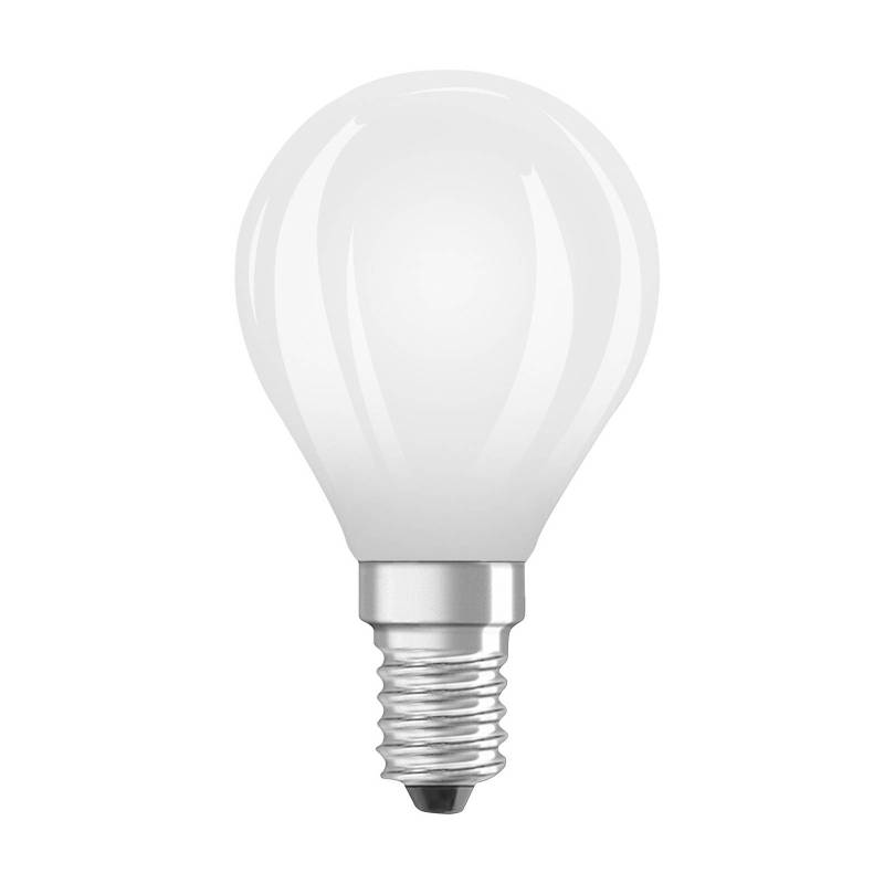 OSRAM LED-Leuchtmittel Tropfen E14 1,2W matt 2700K 255lm von Osram