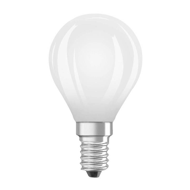 OSRAM LED-Leuchtmittel Tropfen E14 1,2W matt 4000K 255lm von Osram