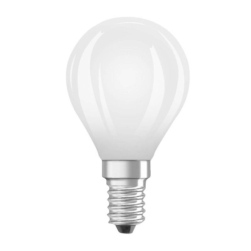 OSRAM LED-Leuchtmittel Tropfen matt E14 2,2W 4000K 470lm von Osram