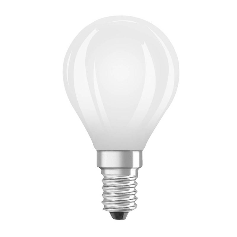 OSRAM LED-Leuchtmittel Tropfen matt E14 3,8W 2700K 806lm von Osram