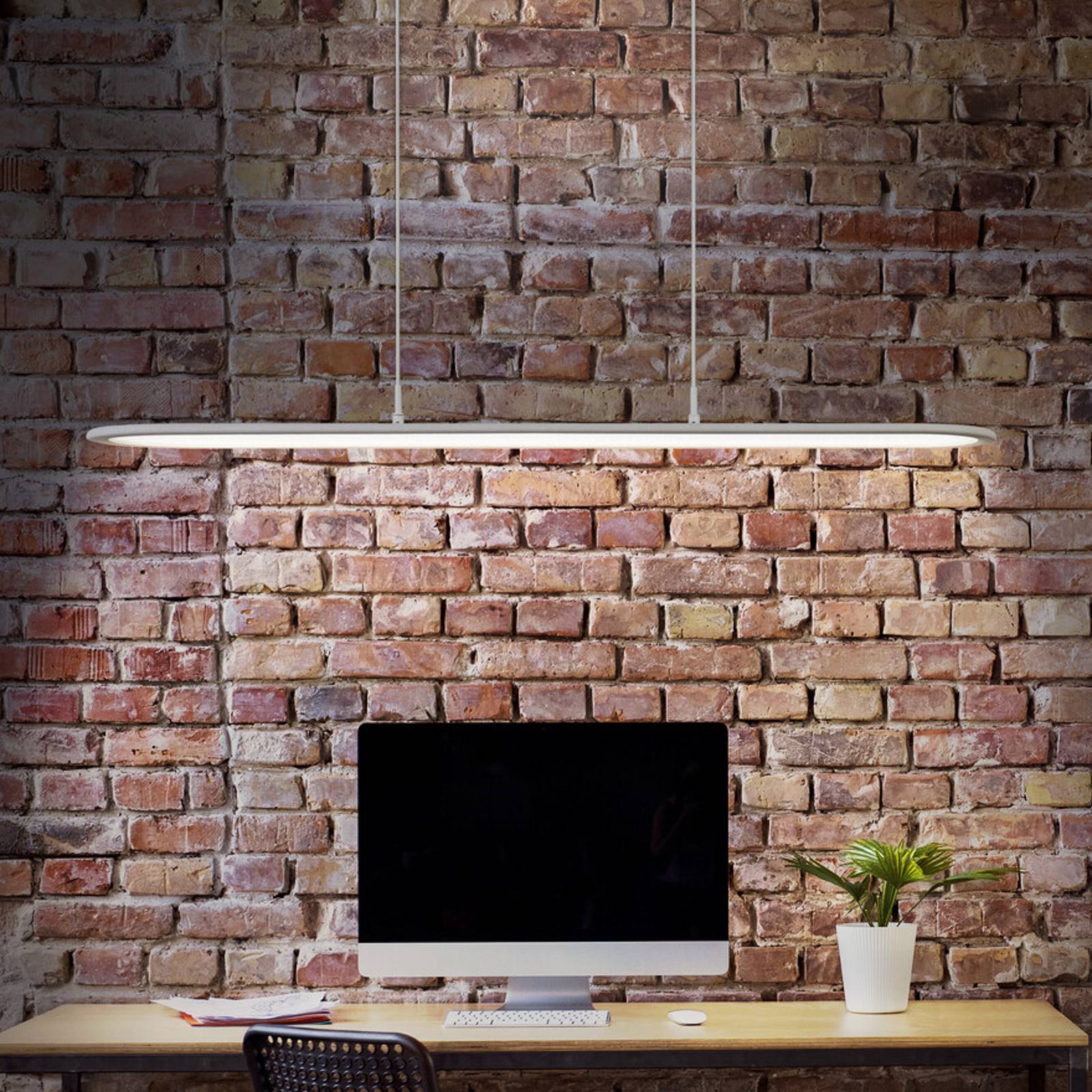 OSRAM LED-Pendellampe Office line Panel Ellipse weiß 940 DIM OSRAM LED-Pendellampe Office line Panel Ellipse weiß 940 DIM von Osram