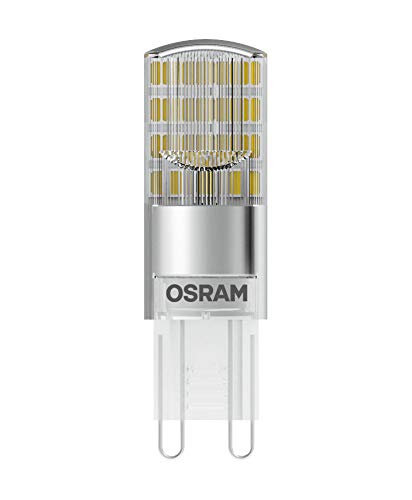 OSRAM LED Pin Lampe mit G9 Sockel, Kaltweiss (4000K), 12V-Niedervoltlampe, 2.6W, Ersatz für herkömmliche 30W-Lampe von Osram