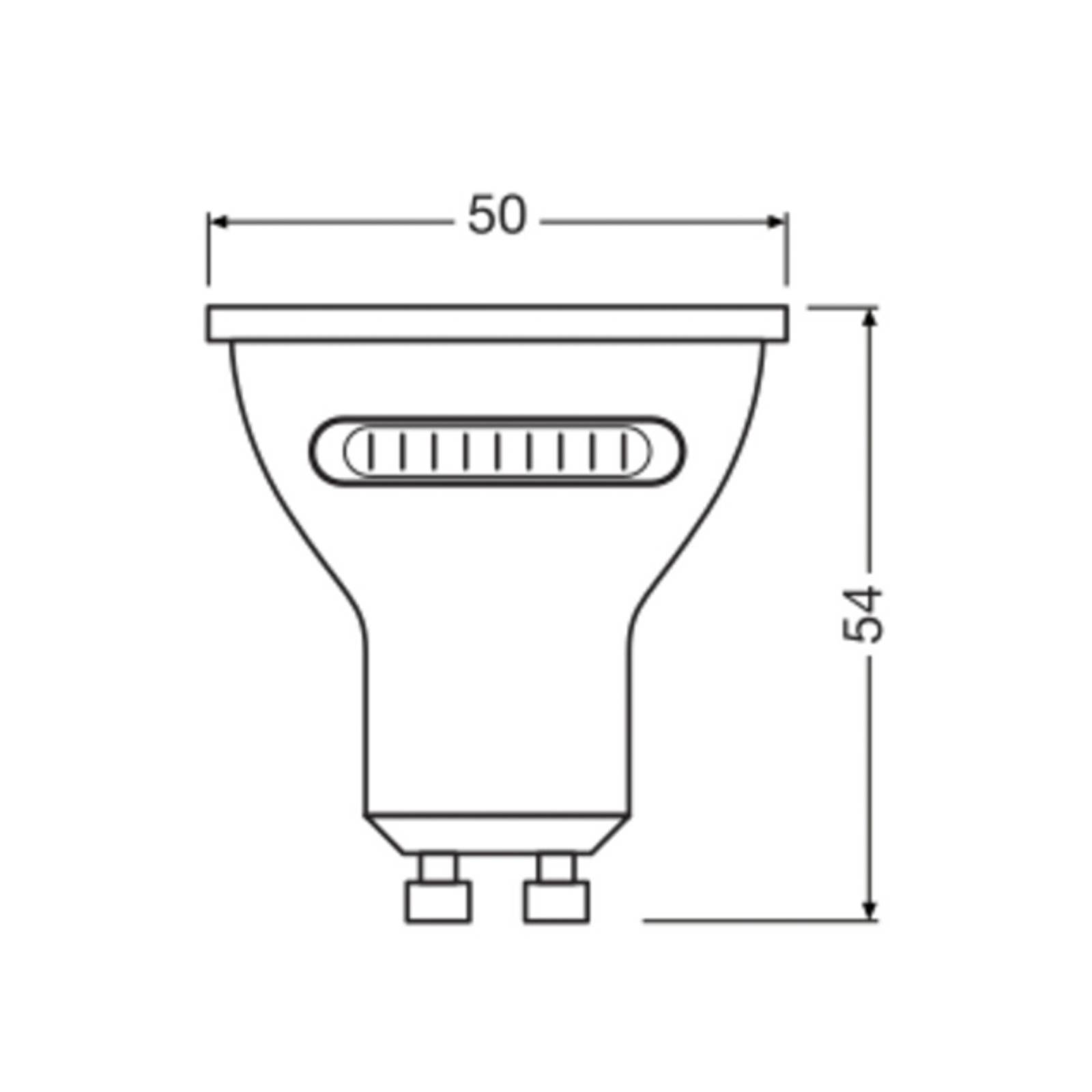 OSRAM LED-Reflektor GU10, PAR16, CCT, 4,2 W, 36 °, 400 lm von Osram