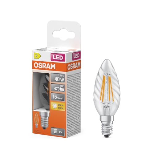 OSRAM LED Retrofit CLASSIC BW 3.4W 827 Clear E14 von Osram
