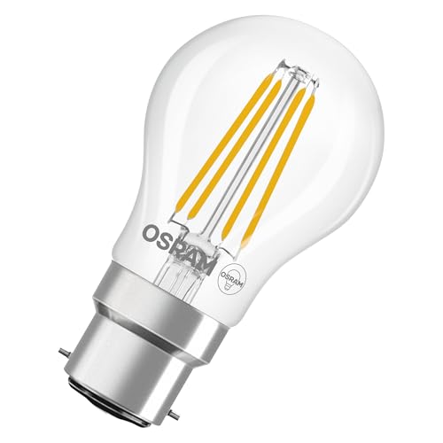 OSRAM LED-Lampe Star Globe P40 Filament, 2700 K warmweiß, 3,4 W, B22d, klar, 470 lm, für Tisch- und Pendelleuchten, Wohnraum, 15.000h OSRAM LED-Lampe Star Globe P40 Filament, 2700 K warmweiß, 3,4 W, B22d, klar, 470 lm, für Tisch- und Pendelleuchten, Wohnraum, 15.000h von Osram