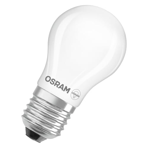 OSRAM LED-Lampe Star Globe P40 Filament, 6500 K kaltweißes Tageslicht, 3,4 W, E27, matt, 470 lm, für Tisch- und Pendelleuchten, 15.000h von Osram