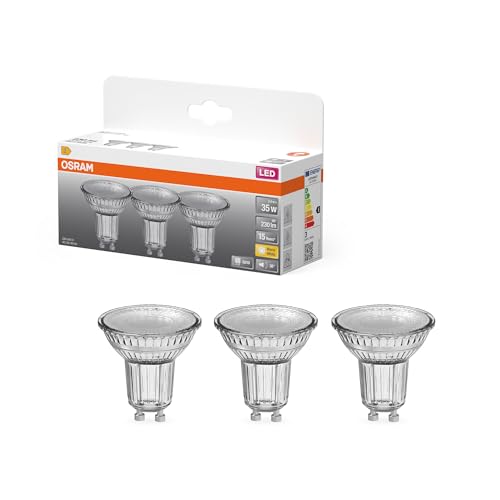 OSRAM LED-Spot Reflektor Star PAR16 35,2700 K warmweiß, 2,4 W, GU10, 36°, 230 lm, 15.000h, für Spotbeleuchtung, Akzentlicht, Vitrinen, Schaufenster von Osram