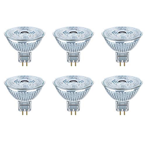 OSRAM LED SUPERSTAR MR16 20 36° GU5.3 Strahler 3,4W=20W 230lm warm weiß 6er Pack von Osram