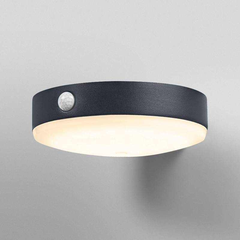OSRAM LED-Sensor-Wandlampe ENDURA STYLE TOSSA Solar 16cm 830 von Osram