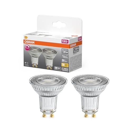 OSRAM LED-Spot Superstar PAR16 Reflektor dimmbar, 2700 K warmweiß, 2,4 W, GU10, 36°, 230 lm, klar, für Spotbeleuchtung, Akzentlicht, 15.000h OSRAM LED-Spot Superstar PAR16 Reflektor dimmbar, 2700 K warmweiß, 2,4 W, GU10, 36°, 230 lm, klar, für Spotbeleuchtung, Akzentlicht, 15.000h von Osram