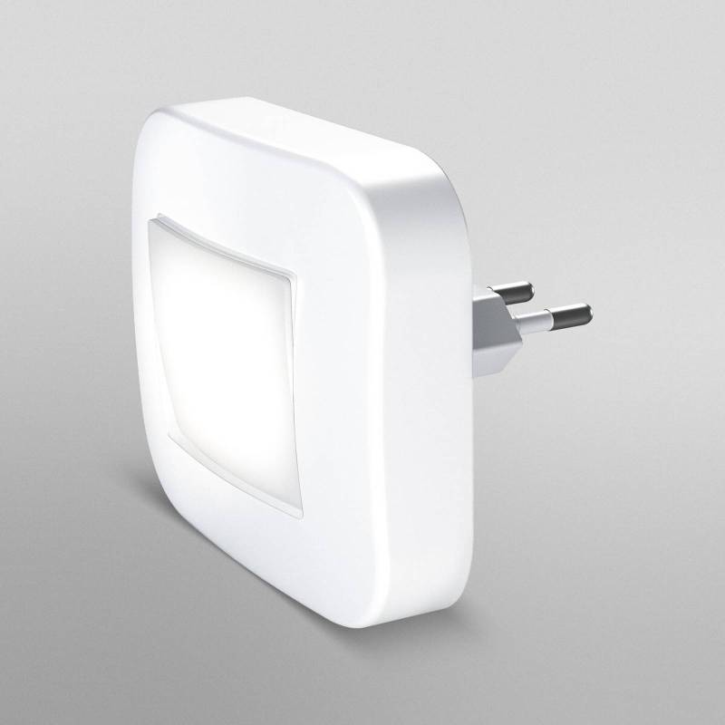 OSRAM LED-Steckdosen-Nachtlicht LUNETTA HALL, weiß, Sensor von Osram