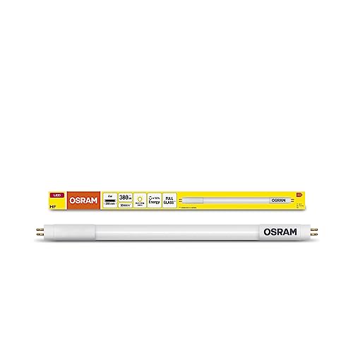 OSRAM LED TUBE T5 HF L8 SHORT 288 mm, lineare LED-Röhre, 4W, 380lm, 3000K, warmweißes Licht, LED-Ersatz für klassische T5-Leuchtstoffröhren mit G5 Sockel, lange Lebensdauer, energiesparend,10-Pack von Osram