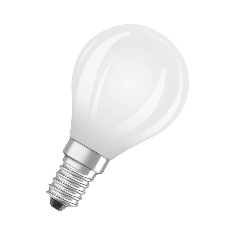 OSRAM LED-Tropfenlampe E14 5,5W 827 dimmbar matt von Osram