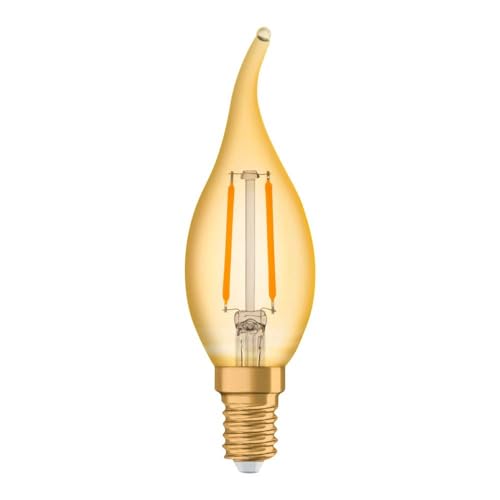 OSRAM LED Vintage Edition 1906, Sockel: E14, Nicht Dimmbar, Warmweiß, Filament Gold OSRAM LED Vintage Edition 1906, Sockel: E14, Nicht Dimmbar, Warmweiß, Filament Gold von Osram