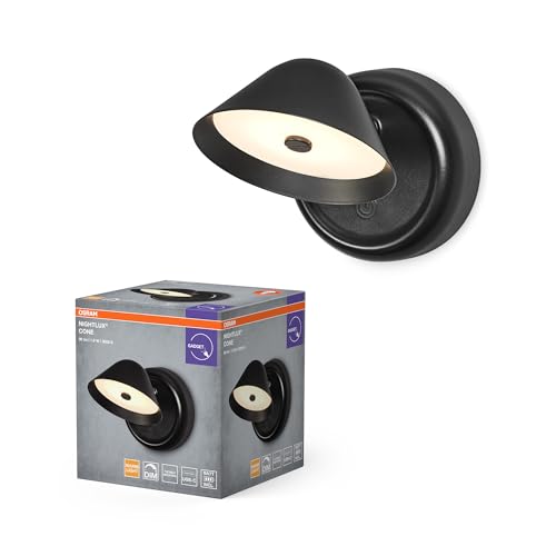 OSRAM Nightlux LED-Leuchte Cone, 3000 K, dimmbar per Touch, mit USB-Akku und Magnetplatte, als Nachtlicht oder Orientierungsleuchte montierbar OSRAM Nightlux LED-Leuchte Cone, 3000 K, dimmbar per Touch, mit USB-Akku und Magnetplatte, als Nachtlicht oder Orientierungsleuchte montierbar von Osram
