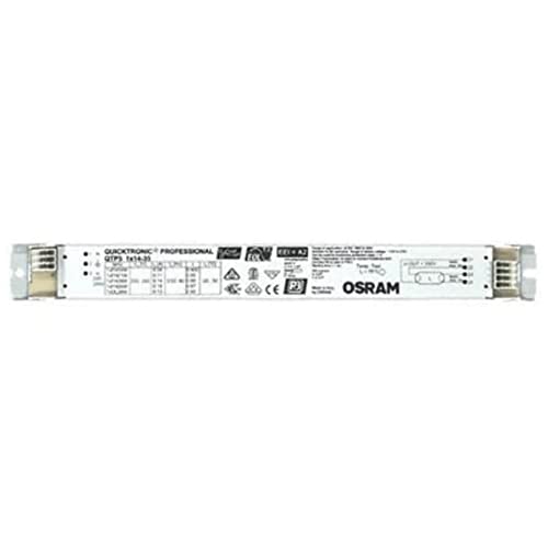 OSRAM QTP5 EVG elektronisches Vorschaltgerät Leuchtstofflampe T5 TL5 1x 80 Watt 80W, Weiß von Osram