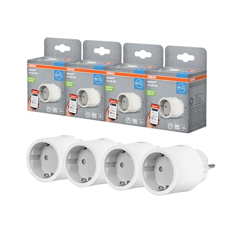 OSRAM SMART+ MATTER EU-Steckdose in Weiß, intelligente Steckdose mit Matter over WiFi-Technologie zur Einbindung von elektrischen Geräten ins Smart Home System OSRAM SMART+ MATTER EU-Steckdose in Weiß, intelligente Steckdose mit Matter over WiFi-Technologie zur Einbindung von elektrischen Geräten ins Smart Home System von Osram