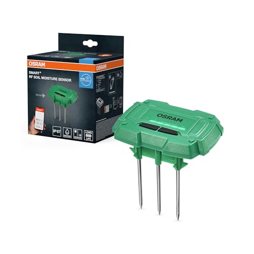 OSRAM SMART+ Moisture Sensor, Smarter Sensor für den Garten, misst die Bodenfeuchtigkeit für den Irrigation Controller OSRAM SMART+ Moisture Sensor, Smarter Sensor für den Garten, misst die Bodenfeuchtigkeit für den Irrigation Controller von Osram
