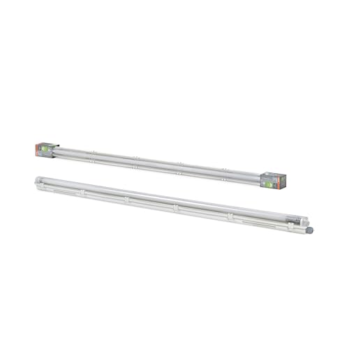 OSRAM SUBMARINE® NATURE LOOP Feuchtraum-Leuchte mit LED-Röhre, weiß, 20W, 2300lm, kaltweiß, staubdicht, strahlwassergeschützt, 40.000 Stunden, energiesparend, Tageslichtsensor, Bewegungsmelder von Osram