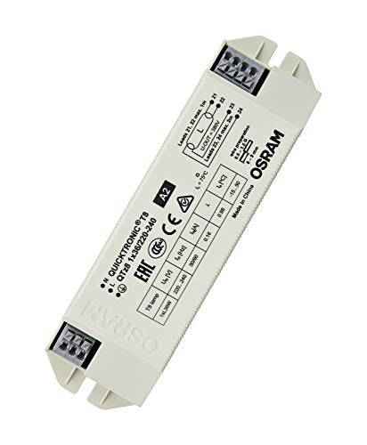 OSRAM elektronisches Vorschaltgerät (EVG), QUICKTRONIC QTz8, EVG LL/KLL non-DIM, QTZ8 1X36/220-240, Weiß von Osram