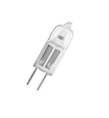 Osram 10er Pack Halogenstiftsockellampe G4 5W 12V Warmweiß 2700K 55lm Dimmbar | Halogen 12V | Stiftsockellampe von Osram