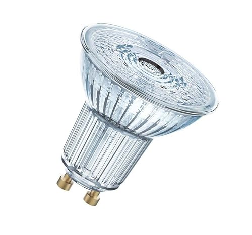 Osram 10er Pack LED Value PAR 16 GU10 4,3W - ersetzt 50W - kaltweiß 4000K 350lm nicht dimmbar | LED Spot | LED Reflektor | GU10 LED von Osram