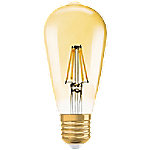 Osram 1906 EDISON GOLD LED Glühbirne Glasklar E27 7 W Warmweiß von Osram