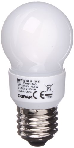 Osram 42136B1 Parathom LED Classic P, E27 80088-01 LED-Lampe in Tropfenform 0.5W/100V-240V, farbwechsel Osram 42136B1 Parathom LED Classic P, E27 80088-01 LED-Lampe in Tropfenform 0.5W/100V-240V, farbwechsel von Osram