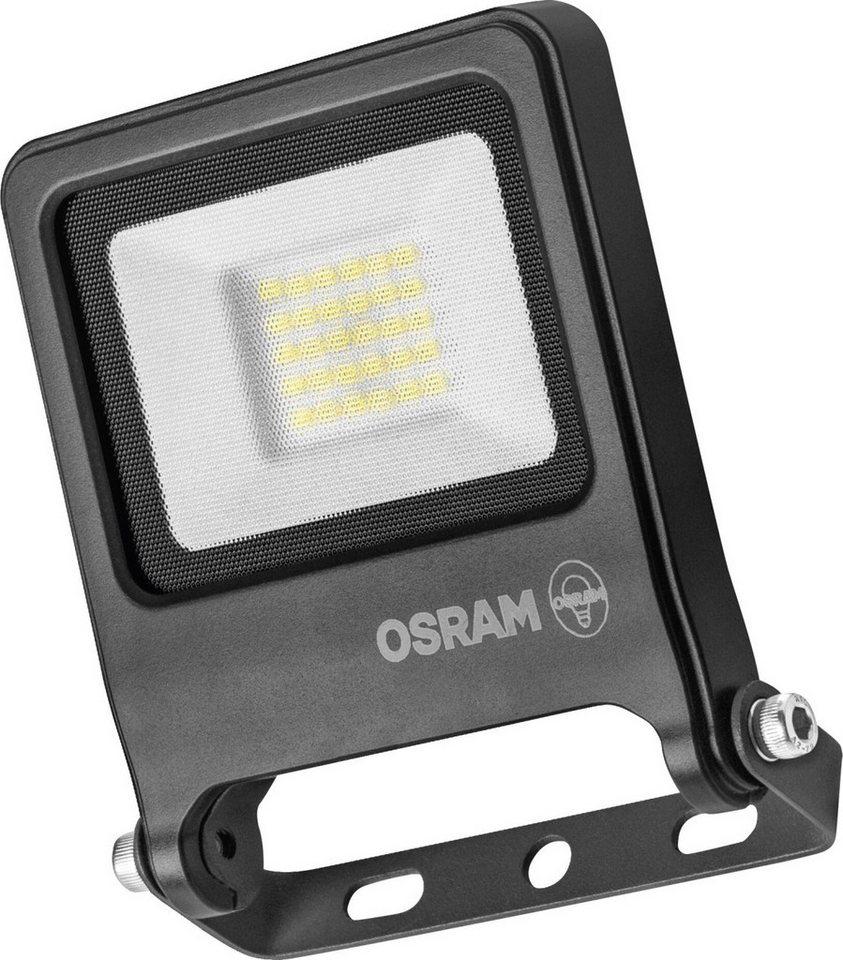Osram Außen-Wandleuchte Osram Außenleuchte ENDURA Flood 20W PCR dunkelgrau, Inkl. Leuchtmittel, Nicht dimmbar nicht Smart Home-fähig ohne Bewegungsmelder von Osram