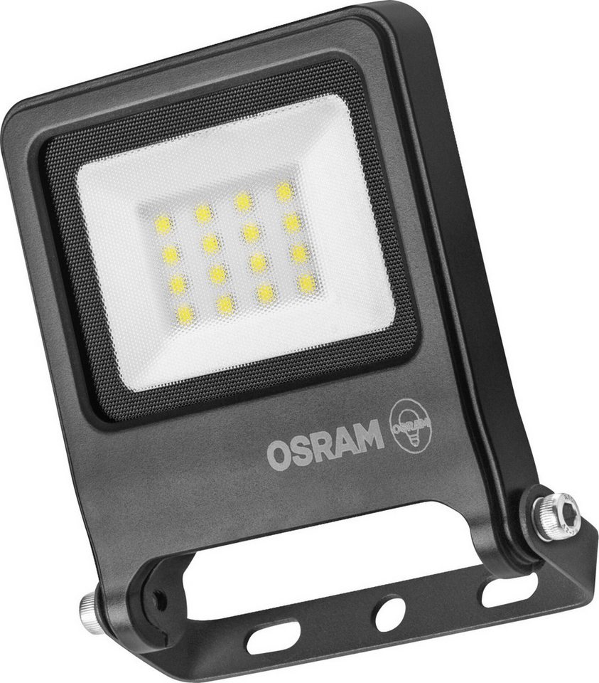 Osram Außen-Wandleuchte Osram Außenleuchte Endura Flood 10W PCR dunkelgrau, Inkl. Leuchtmittel, Nicht dimmbar nicht Smart Home-fähig ohne Bewegungsmelder von Osram