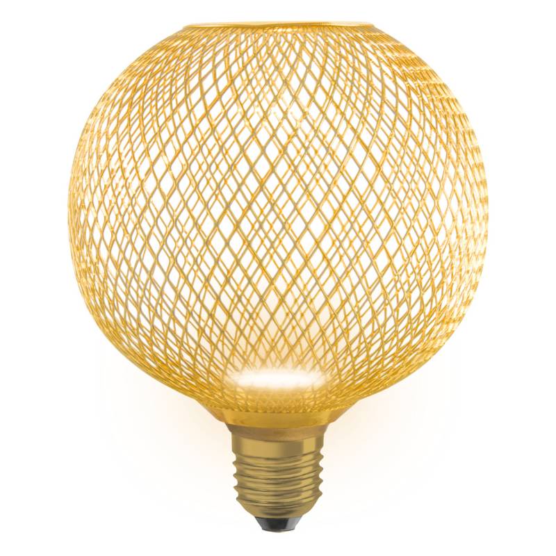 Osram Decor LED Leuchtmittel Flat Globe 125 E27 3,5 W gold von Osram