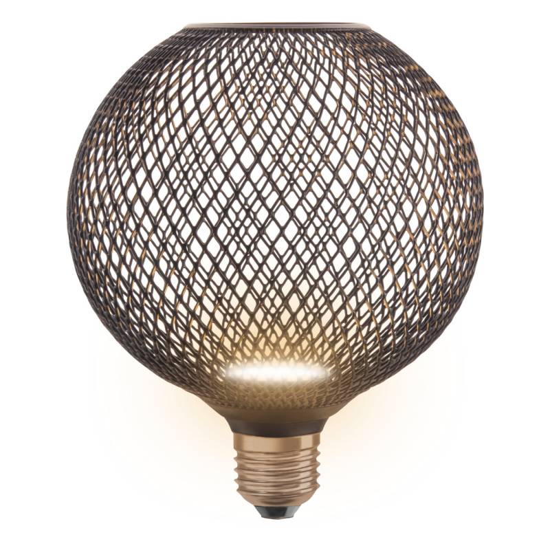 Osram Decor LED Leuchtmittel Flat Globe 125 E27 3,5 W schwarz von Osram