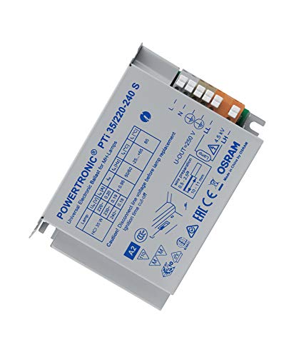 Osram EVG Vorschaltgerät PTi 35 Watt 220-240 Volt Einbaugerät S für CDM / HCI / HQI Osram EVG Vorschaltgerät PTi 35 Watt 220-240 Volt Einbaugerät S für CDM / HCI / HQI von Osram