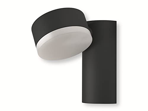 Osram LED Wand- und Deckenleuchte, Leuchte für Außenanwendungen, Warmweiß, 135,0 mm x 90,0 mm x 140,0 mm, Endura Style Spot Round von Osram